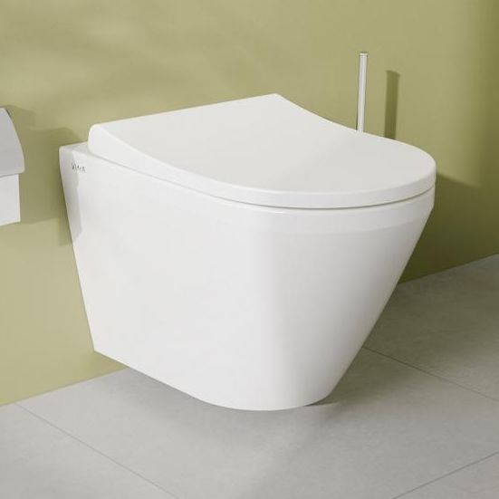 Інсталяція VitrA з хромованою клавішею + Унітаз підвісний Integra Rim із сидінням Soft Close