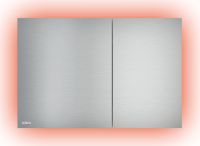 Клавіша змиву AlcaPlast Flat сталь матова AIR LIGHT