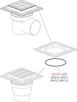 Трап для душу AlcaPlast APV13 з решіткою