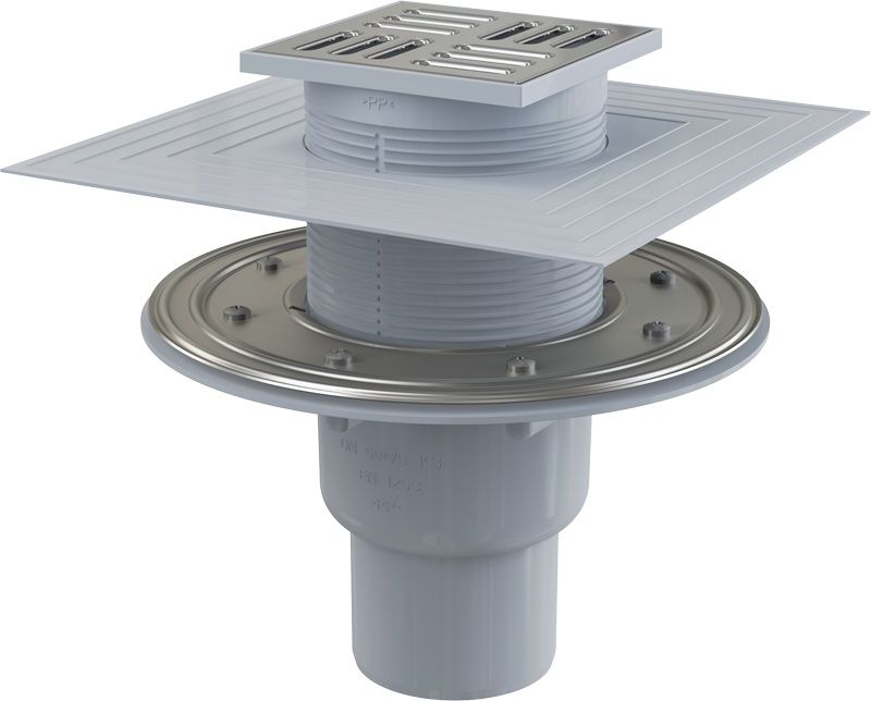 Трап для душу AlcaPlast APV2324 з решіткою