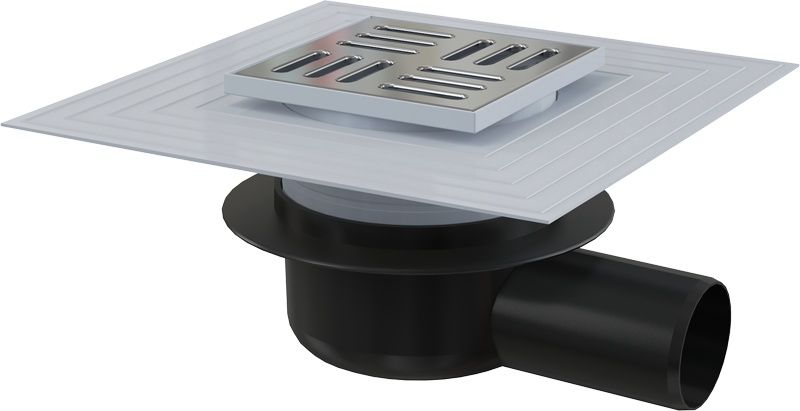 Трап для душу AlcaPlast APV26C з решіткою