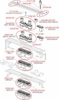 Душевой канал AlcaPlast APZ1001-1050 без решетки