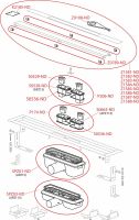 Душовий канал AlcaPlast APZ115-1050 з решіткою під плитку