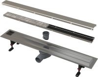 Душовий канал AlcaPlast APZ13-DOUBLE9-750 з решіткою під плитку