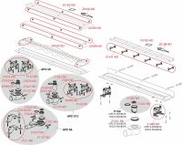 Душовий канал AlcaPlast APZ23-950 без решітки