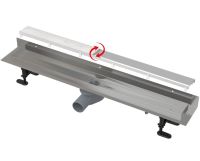 Душевой канал AlcaPlast APZ23-DOUBLE9-750 с решеткой под плитку