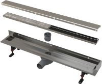 Душовий канал AlcaPlast APZ23-DOUBLE9-850 з решіткою під плитку