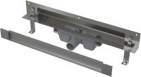 Душовий канал AlcaPlast APZ5-TWIN-750 з решіткою під плитку