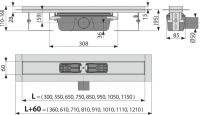 Душовий канал AlcaPlast APZ6-1150 без решітки