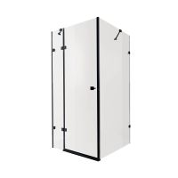 Душова кабіна Qtap Capricorn 90x90 (профіль - чорний, скло - прозоре) CAPBLA1099SC6