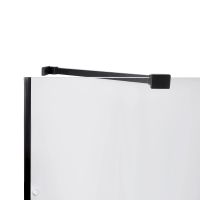 Душова кабіна Qtap Capricorn 90x90 (профіль - чорний, скло - прозоре) CAPBLA1099SC6