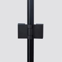 Душова кабіна Qtap Capricorn 90x90 (профіль - чорний, скло - прозоре) CAPBLA1099SC6