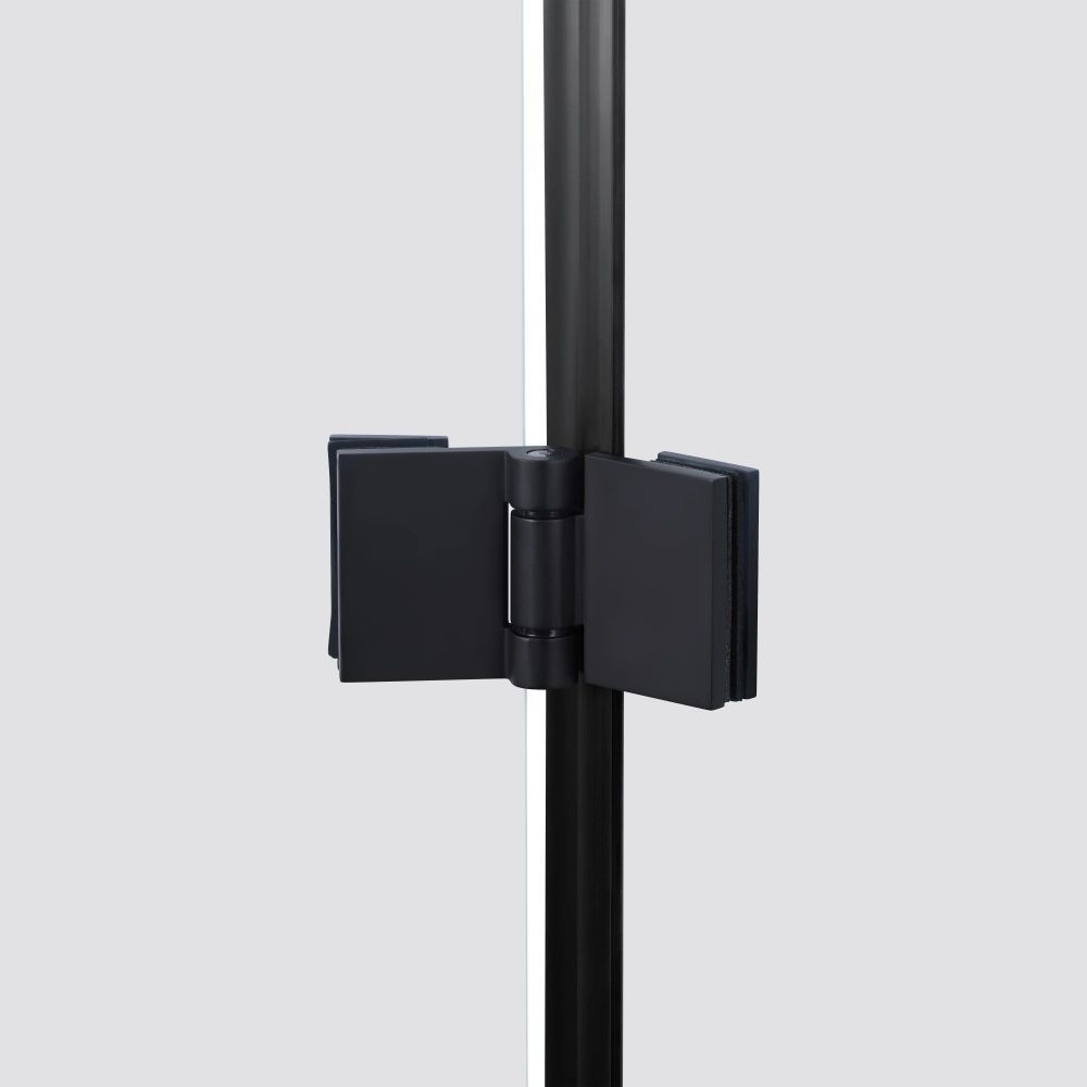 Душова кабіна Qtap Capricorn 90x90 (профіль - чорний, скло - прозоре) CAPBLA1099SC6