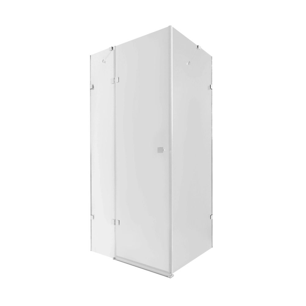Душова кабіна Qtap Capricorn 100x80 (профіль - хром, скло - прозоре) CAPCRM1018RC6