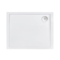 Душова кабіна Qtap Capricorn 100x80 (профіль - хром, скло - прозоре) CAPCRM1018RC6SET з піддоном
