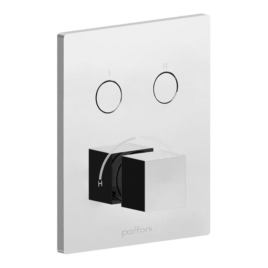 Смеситель скрытого монтажа Paffoni Compact Box белый матовый CPM518BO