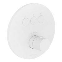 Смеситель скрытого монтажа Paffoni Compact Box белый матовый CPT019BO