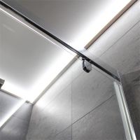 Душова кабіна Dusel A-516 100x100 (профіль - хром, скло - матове) 551613