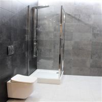 Душова кабіна Dusel A-516 100x100 (профіль - хром, скло - матове) 551613