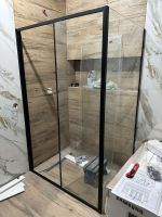 Душова кабіна Dusel DSL191B 120x90 (профіль - чорний, скло - прозоре) 519129