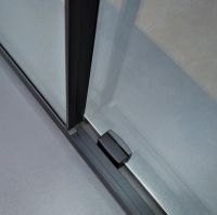 Душова кабіна Dusel DSL191B 120x90 (профіль - чорний, скло - прозоре) 519129