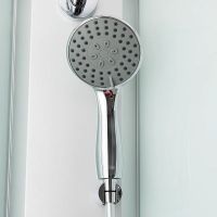 Душовий бокс Dusel Glare 90x90 (профіль - сатин, скло - прозоре) 559001