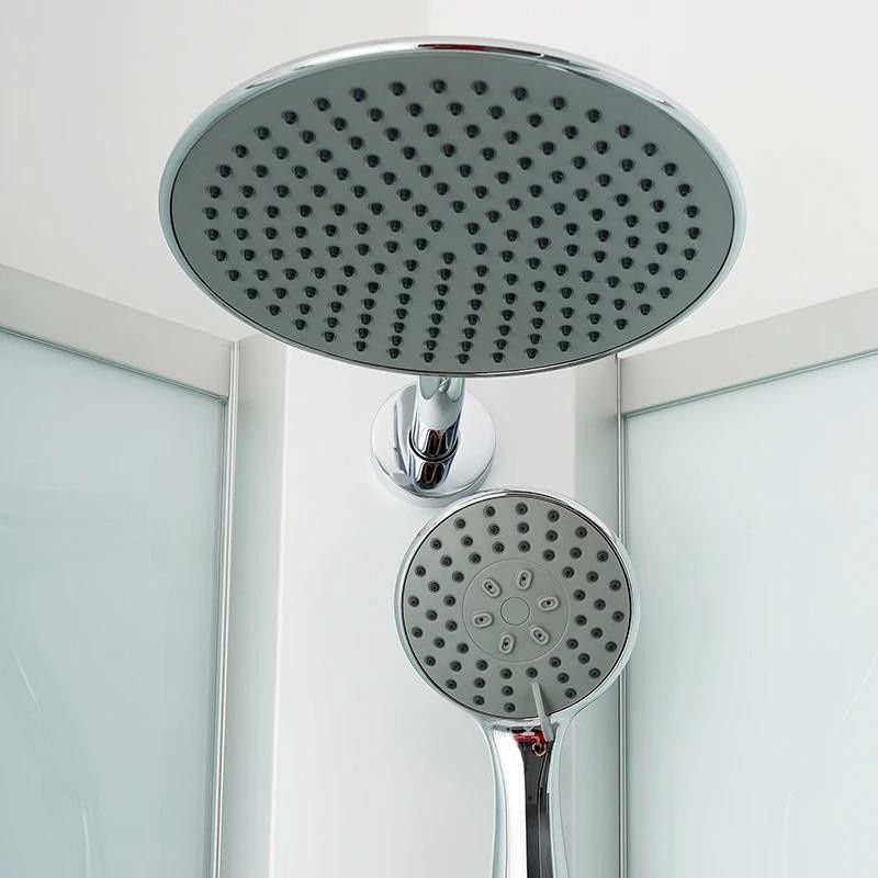 Душовий бокс Dusel Glare 90x90 (профіль - сатин, скло - прозоре) 559001