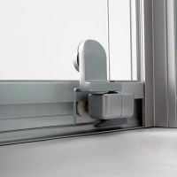Душовий бокс Dusel Glare 90x90 (профіль - сатин, скло - прозоре) 559001