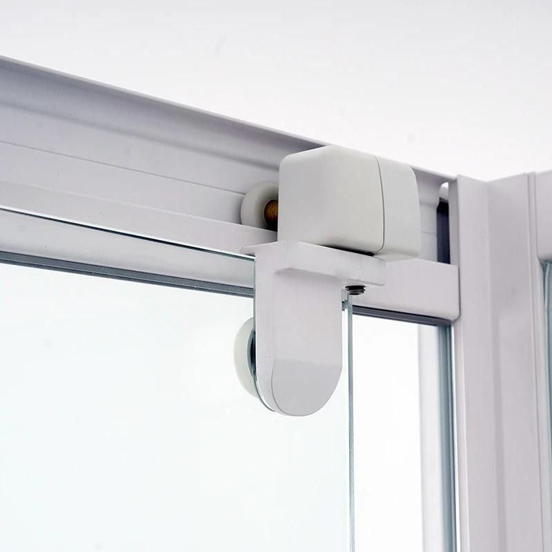 Душовий бокс Dusel Glare 90x90 (профіль - білий, скло - прозоре) 559003