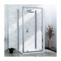 Душова кабіна Dusel A-518 80x80 (профіль - хром, скло - прозоре) 838