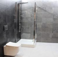 Душова кабіна Dusel A-516 90x90 (профіль - хром, скло - матове) 551692