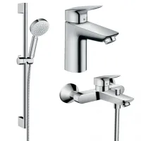 Набір змішувачів Hansgrohe Logis 3 в 1 хром 20200001