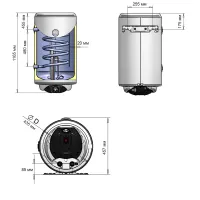 Водонагрівач комбінований Thermo Alliance CWH 120 л CWH 12044 5S R