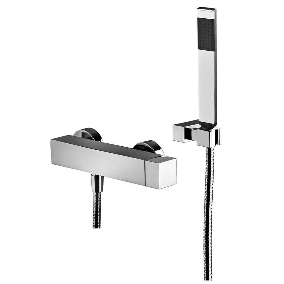 Змішувач для душу Paffoni Elle хром EL168DCR з душовим гарнітуром