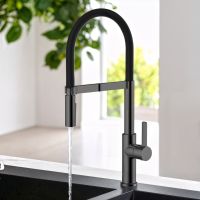 Змішувач для кухні Imprese BOA чорний матовий f03401410WS під фільтровану воду
