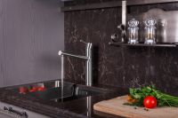 Смеситель для кухни Imprese PIVOT сталь матовая f03408502LS