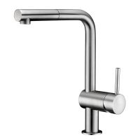 Смеситель для кухни Imprese PIVOT сталь матовая f03408502LT