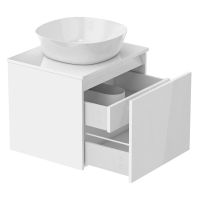 Тумба підвісна Imprese BILOVEC 79 см f3216W з раковиною