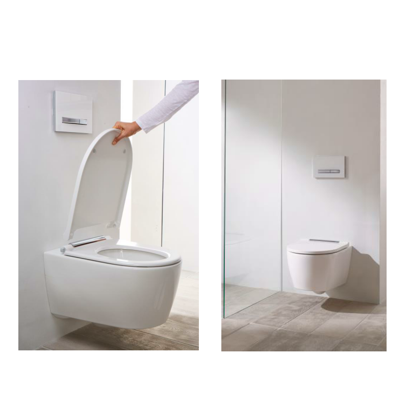 Унітаз підвісний Geberit One Rimfree 500.201.01.1 з сидінням soft-close