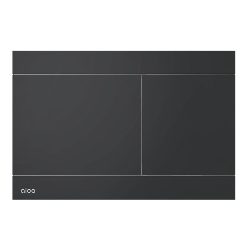 Клавіша змиву AlcaPlast Flat чорний матовий FUN-BLACK