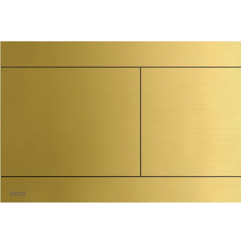 Клавіша змиву AlcaPlast Flat латунь брашована FUN-BRASS