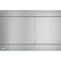 Клавіша змиву AlcaPlast Flat сталь глянцева FUN-INOX