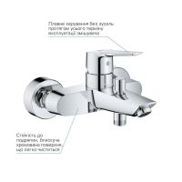 Змішувач для ванни Grohe Swift хром 24335001