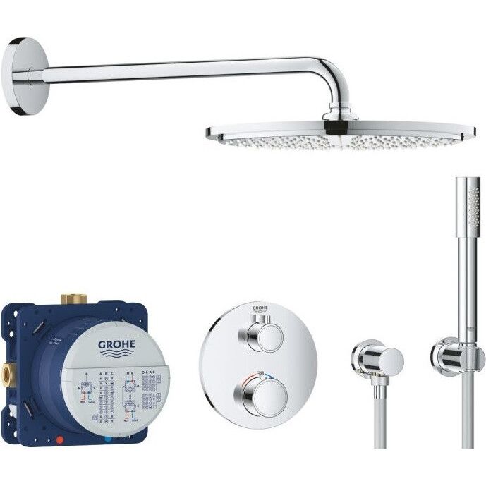 Душова система прихованого монтажу Grohe Grohtherm з Rainshower Cosmopolitan 310 34731000