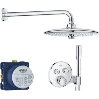 Душова система прихованого монтажу Grohe Grohtherm SmartControl хром 34744000