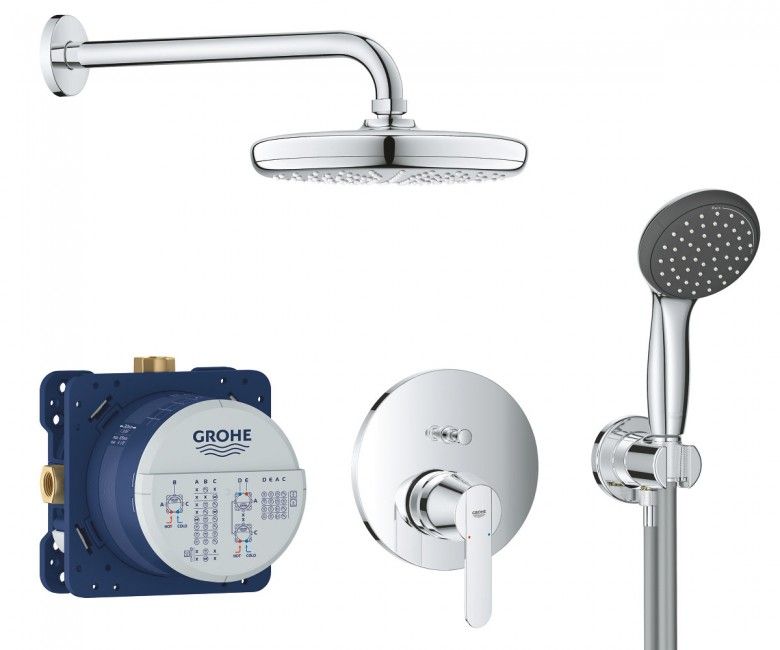 Душова система прихованого монтажу Grohe QuickFix Get хром 25220001