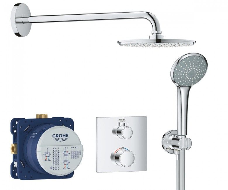 Душова система прихованого монтажу Grohe Grohtherm 34734000