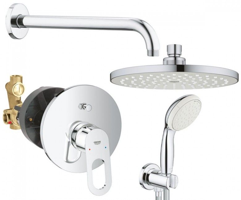 Душова система прихованого монтажу Grohe BauLoop хром UA2908100L