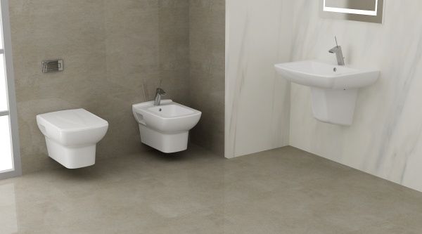 Раковина підвісна Imprese LORETA 60 см білий глянцевий i11029