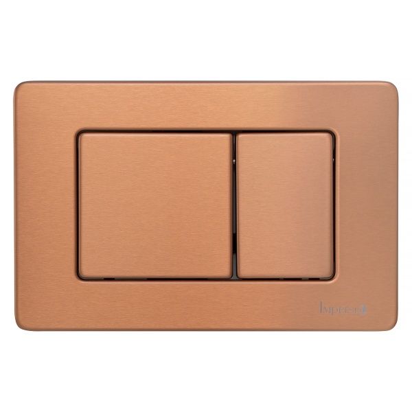 Клавіша змиву Imprese i-FRAME золото глянцеве i7112SR